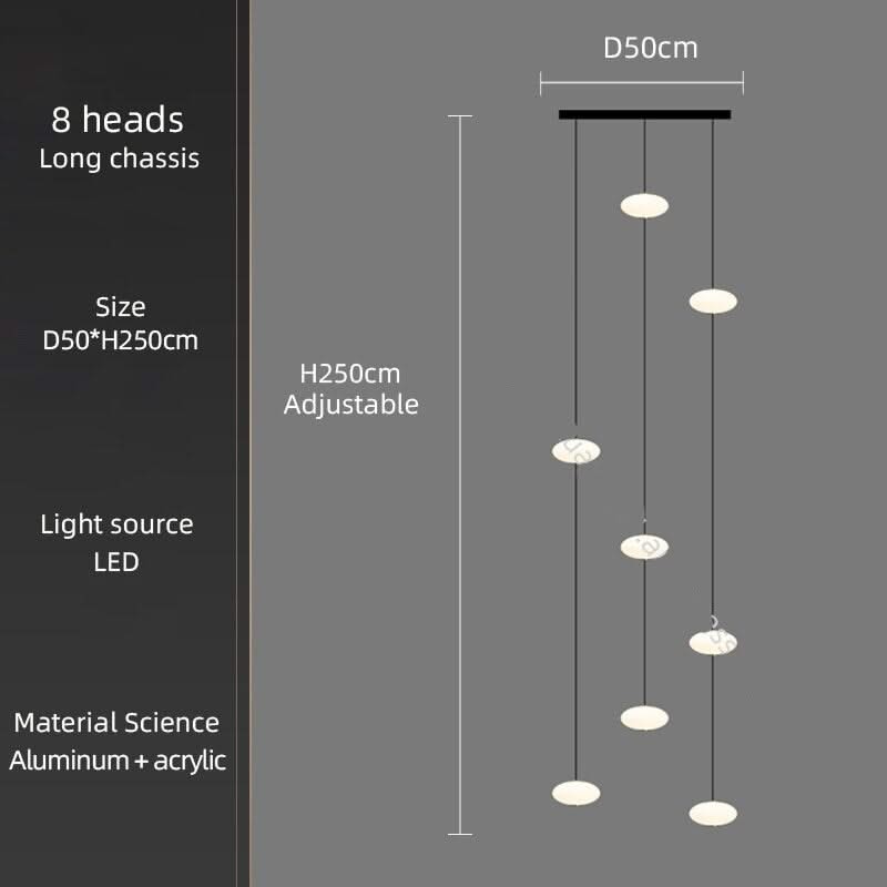 Oval Pendant Chandelier - Illuminate Your Space-ChandeliersDecor.com