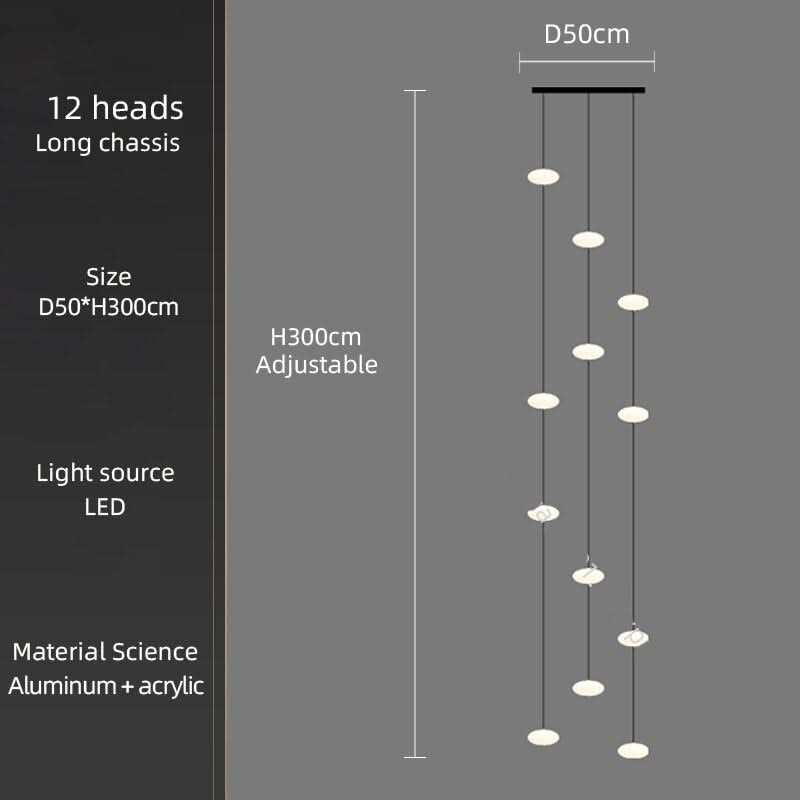 Oval Pendant Chandelier - Illuminate Your Space-ChandeliersDecor.com