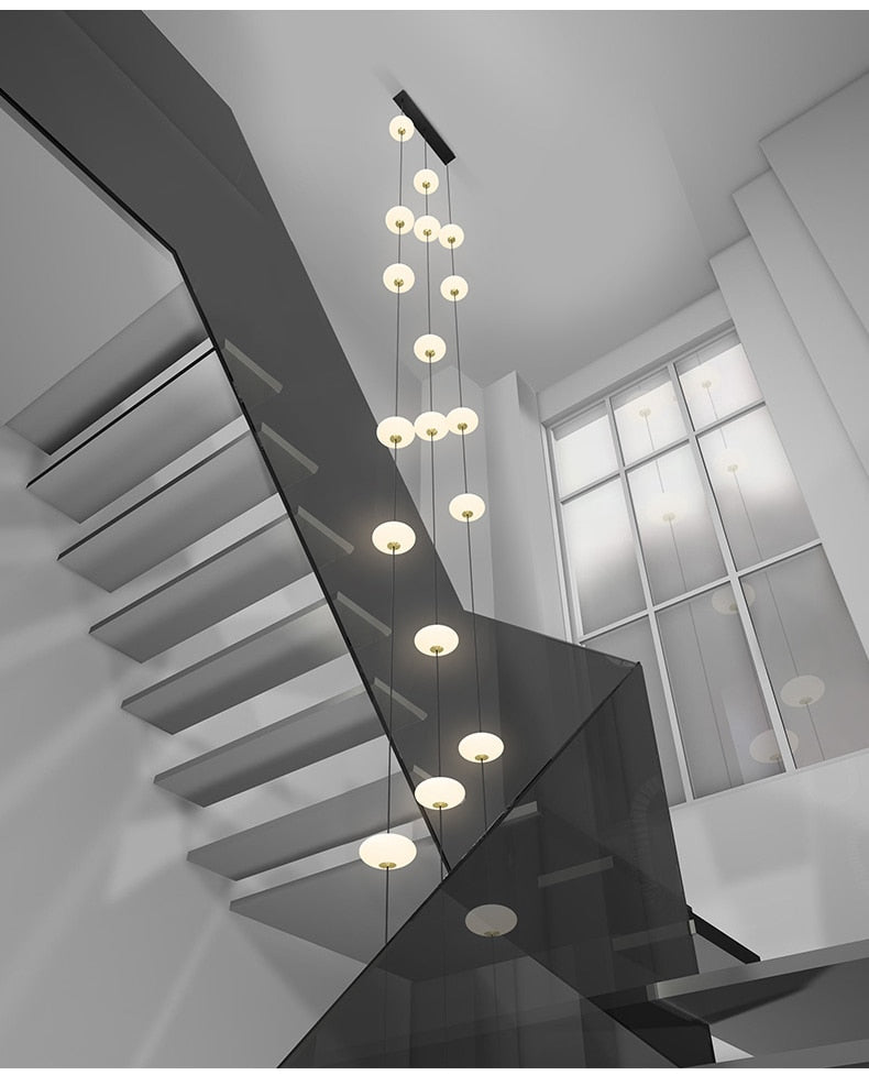 ChandeliersDecor.com-Staircase Chandelier-Oval Pendant Chandelier - Illuminate Your Space