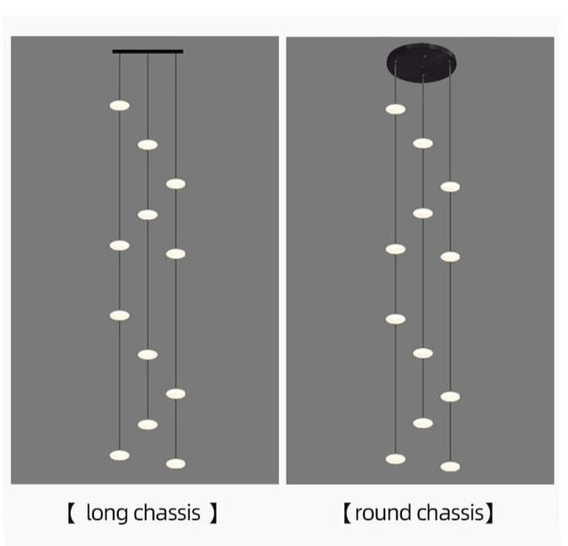 Oval Pendant Chandelier - Illuminate Your Space-ChandeliersDecor.com