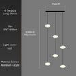 ChandeliersDecor.com-Staircase Chandelier-Oval Pendant Chandelier - Illuminate Your Space