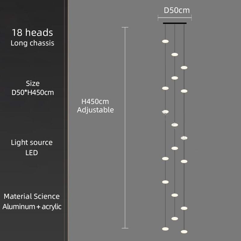 Oval Pendant Chandelier - Illuminate Your Space-ChandeliersDecor.com