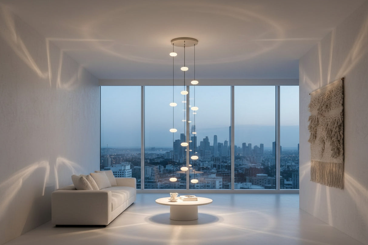 Oval Pendant Chandelier - Illuminate Your Space-ChandeliersDecor.com