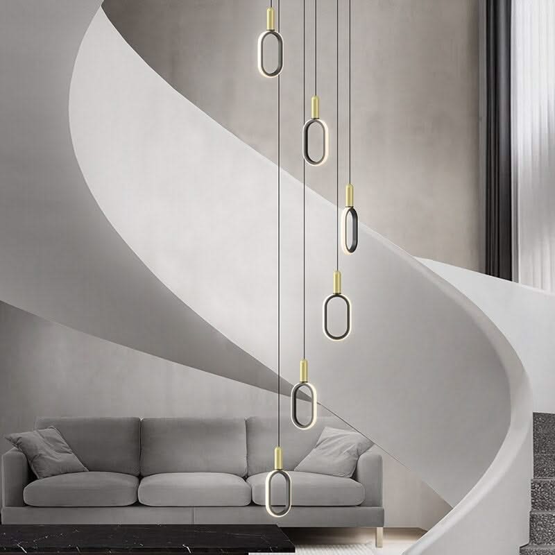 Oval Staircase Chandelier: Illuminate Your Stairs-ChandeliersDecor.com