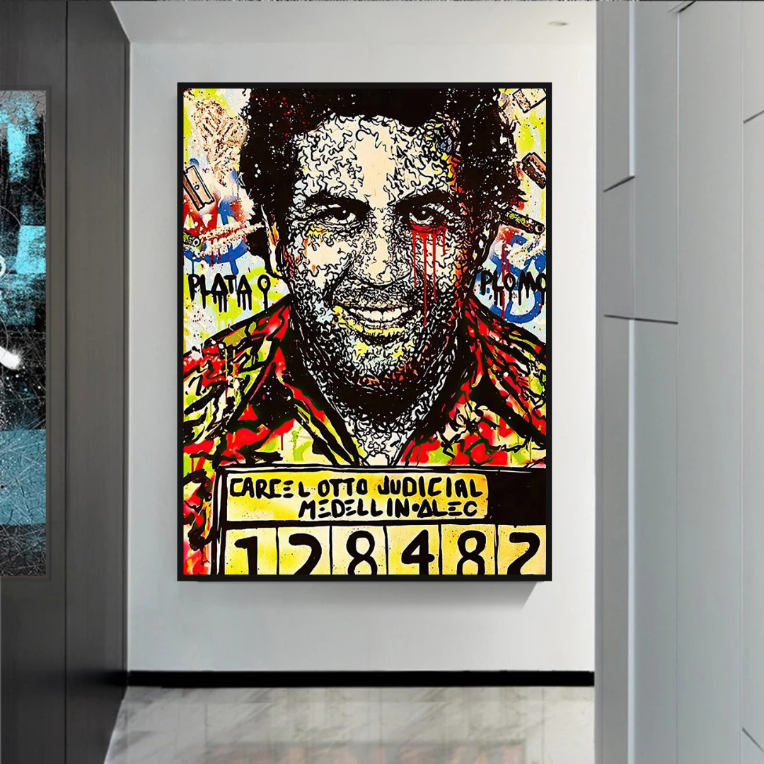 ChandeliersDecor.com-Godfather Wall Art-Pablo Escobar Poster - Exquisite Online Collection