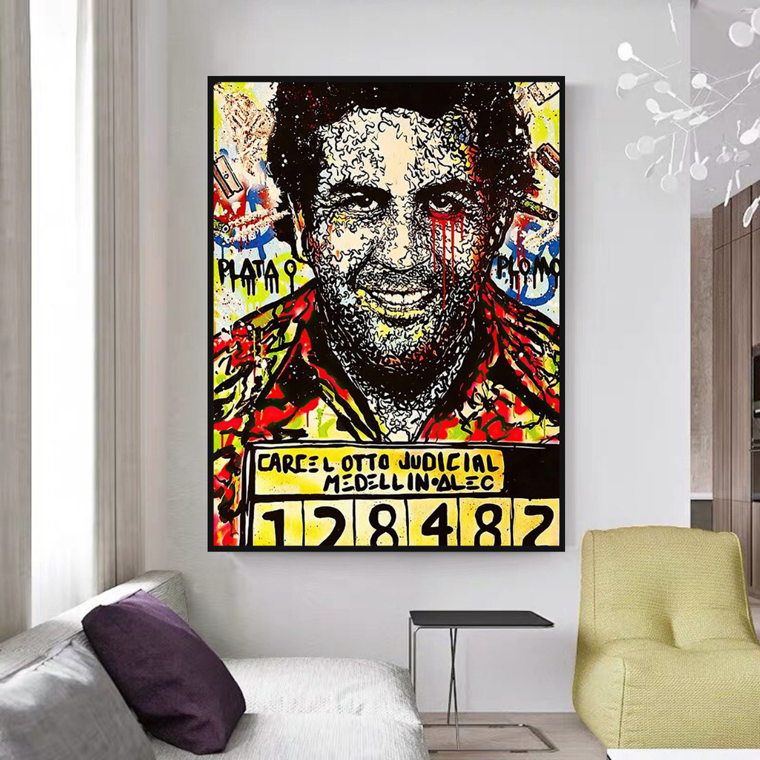 ChandeliersDecor.com-Godfather Wall Art-Pablo Escobar Poster - Exquisite Online Collection