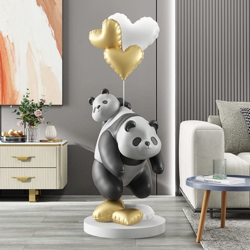 ChandeliersDecor.com-Kids Statues-Panda Statue: A Majestic and Adorable Home Décor