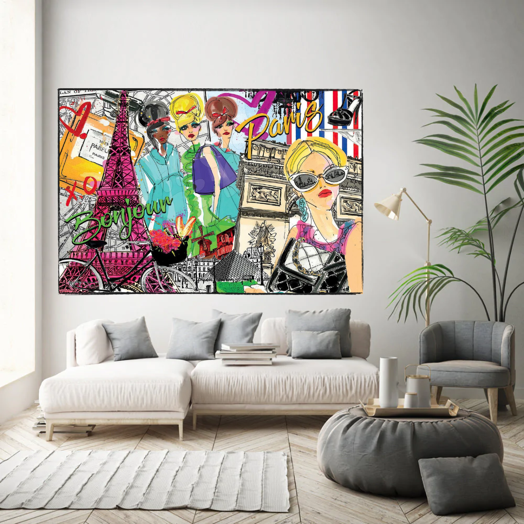 ChandeliersDecor.com-Wall Posters-Paris Fashion Art - Exclusive and Timeless Fashion Pieces