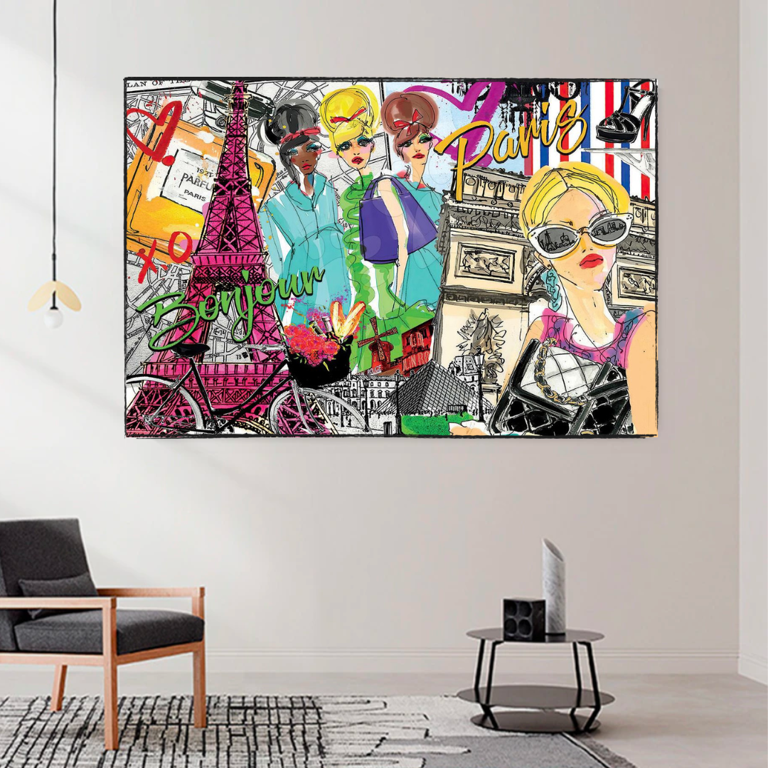ChandeliersDecor.com-Wall Posters-Paris Fashion Art - Exclusive and Timeless Fashion Pieces