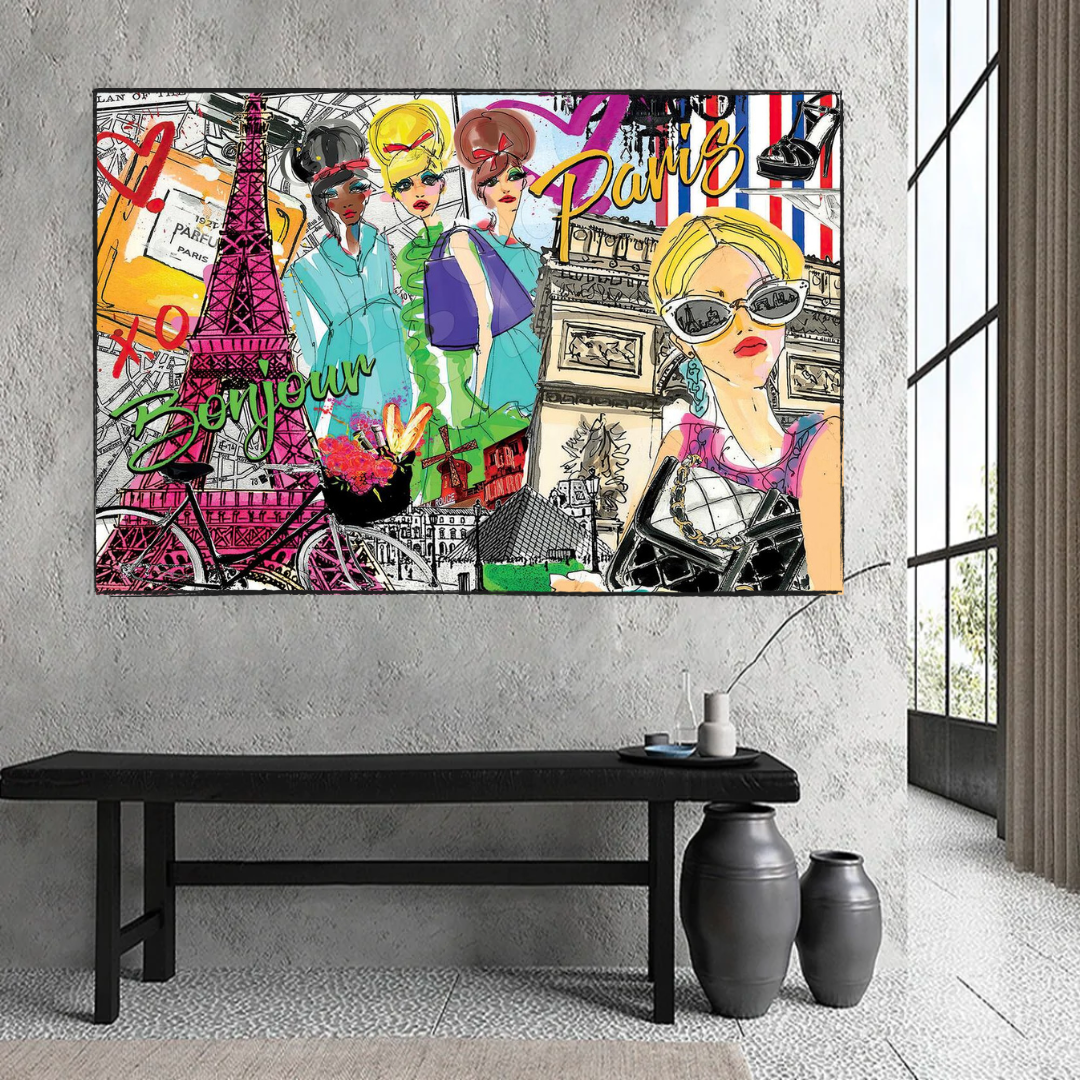 Paris Fashion Art - Exclusive and Timeless Fashion Pieces-ChandeliersDecor.com
