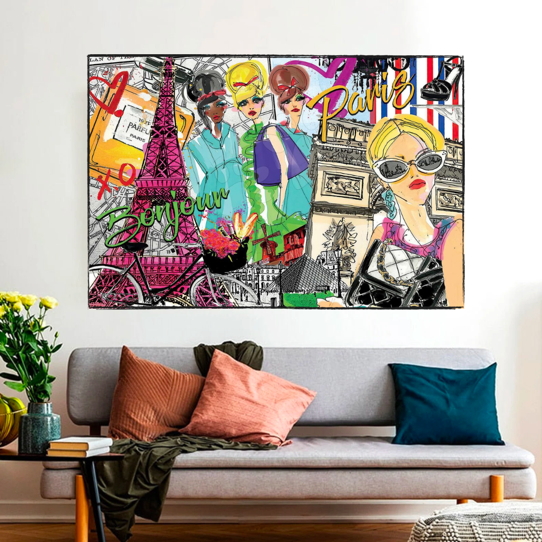 ChandeliersDecor.com-Wall Posters-Paris Fashion Art - Exclusive and Timeless Fashion Pieces