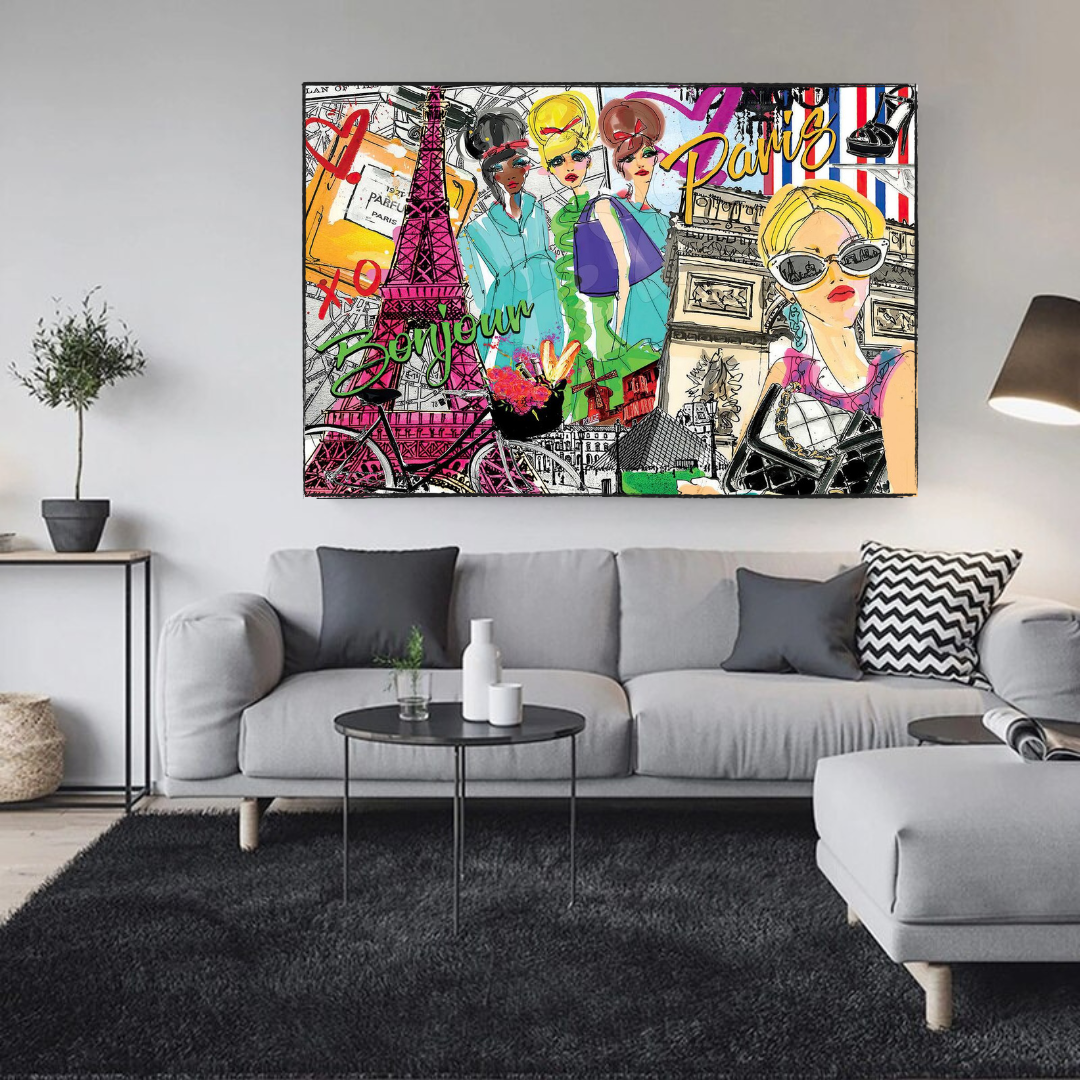 ChandeliersDecor.com-Wall Posters-Paris Fashion Art - Exclusive and Timeless Fashion Pieces
