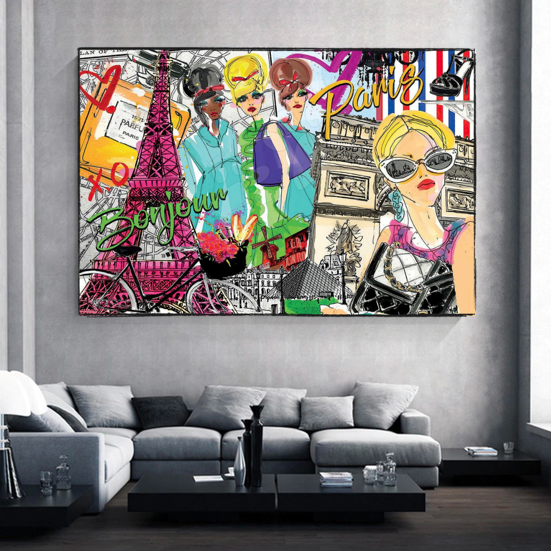 Paris Fashion Art - Exclusive and Timeless Fashion Pieces-ChandeliersDecor.com