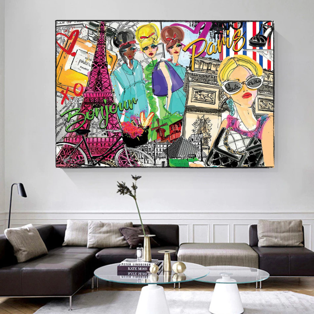 ChandeliersDecor.com-Wall Posters-Paris Fashion Art - Exclusive and Timeless Fashion Pieces