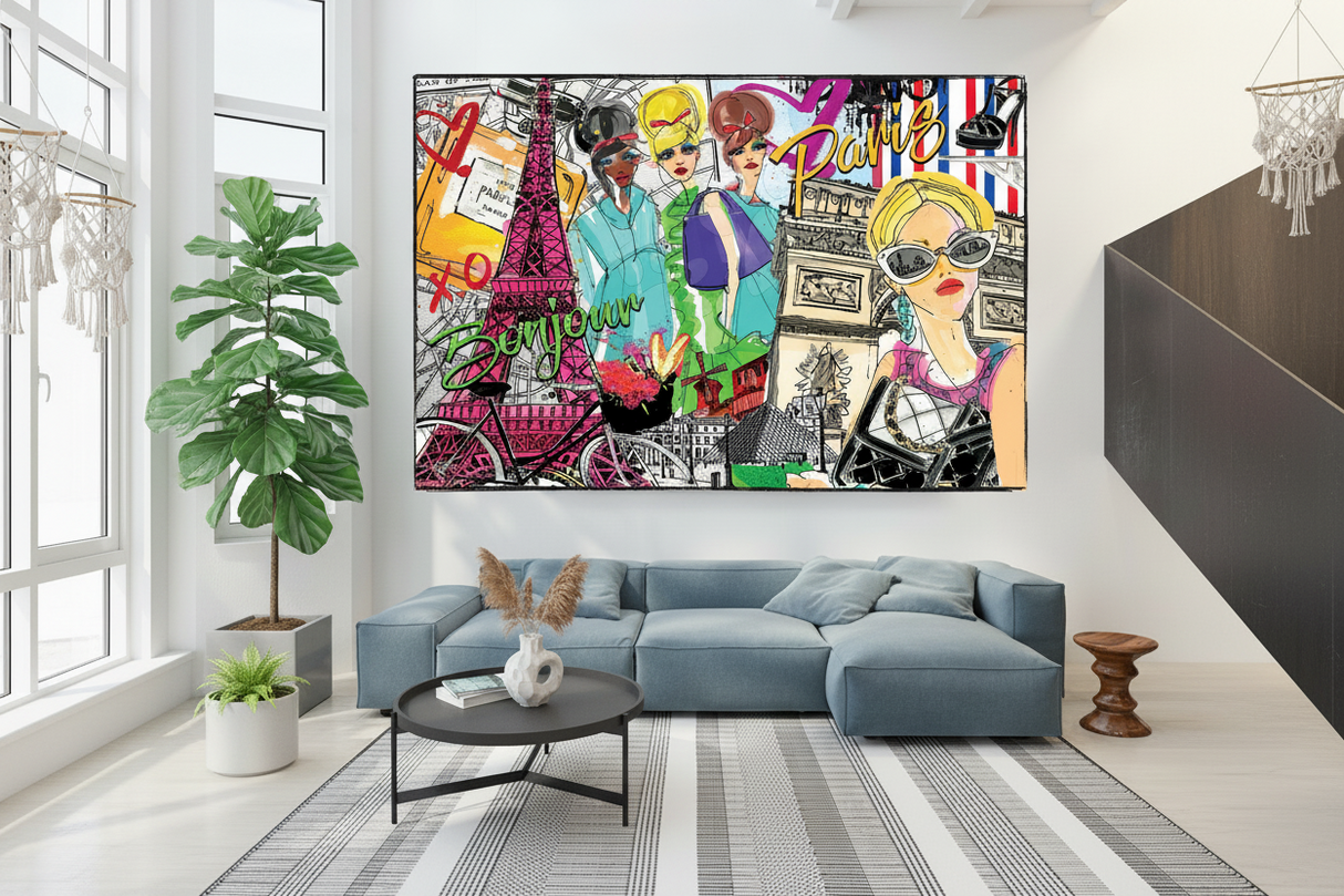 Paris Fashion Art - Exclusive and Timeless Fashion Pieces-ChandeliersDecor.com