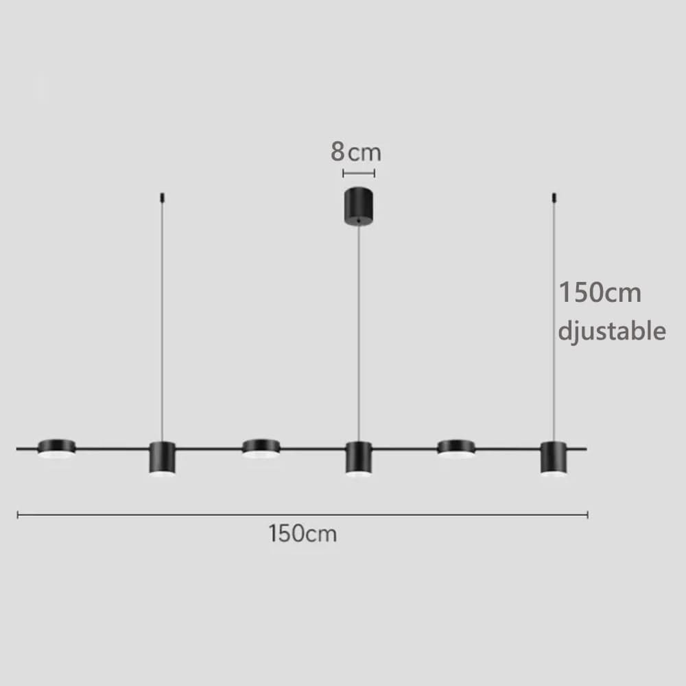 ChandeliersDecor.com-Kitchen Island-Pendant Ceiling Light: Stylish Illumination for Dining