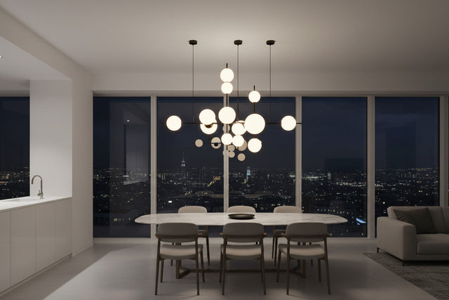Pendant Lights Grape Lustre Glass Ball Hanging Lamp-ChandeliersDecor.com