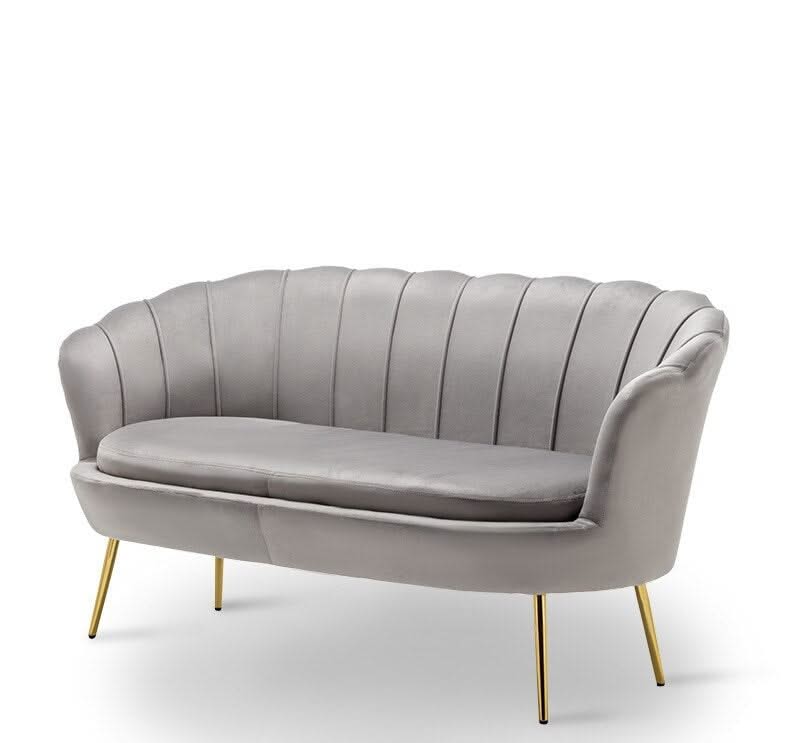 ChandeliersDecor.com-Furniture-Petal Shaped Sofa - Handcrafted and Elegant