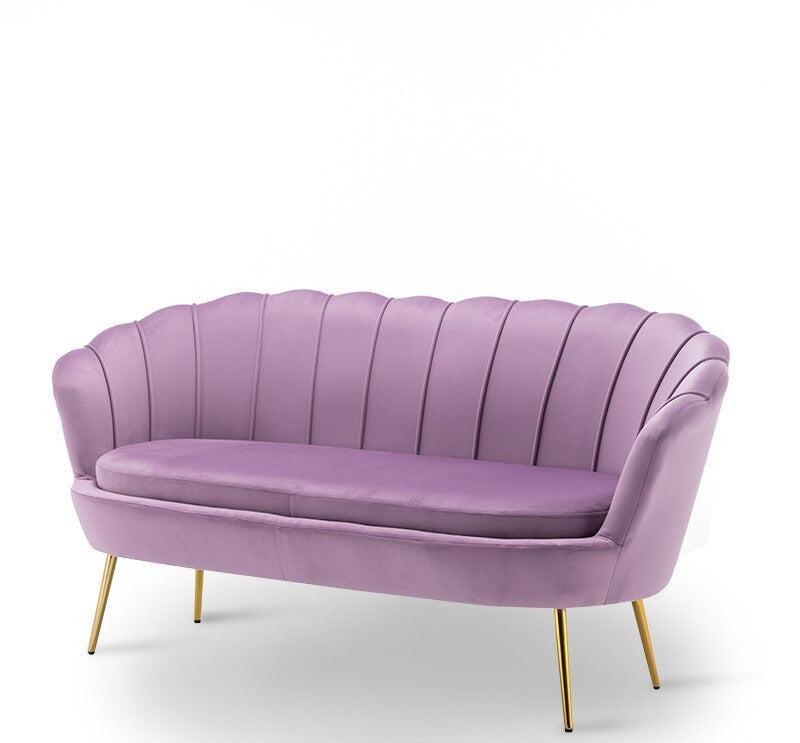ChandeliersDecor.com-Furniture-Petal Shaped Sofa - Handcrafted and Elegant