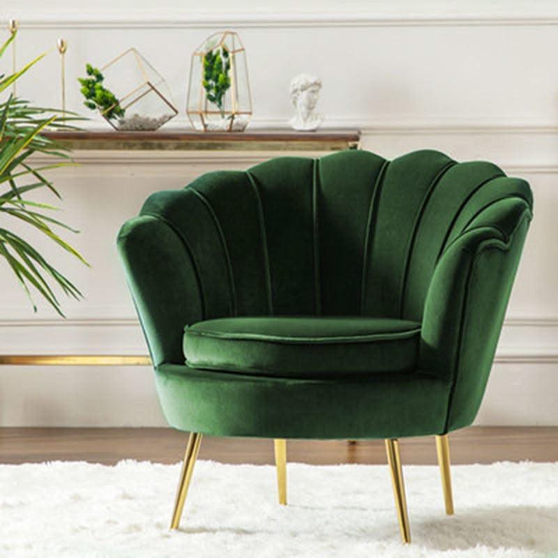 ChandeliersDecor.com-Furniture-Petal Shaped Sofa - Handcrafted and Elegant