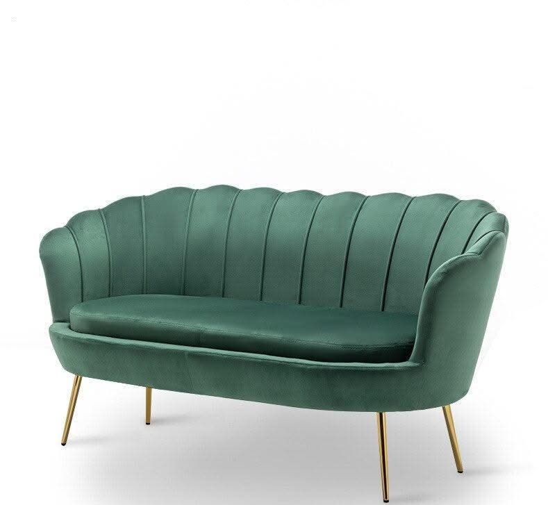 ChandeliersDecor.com-Furniture-Petal Shaped Sofa - Handcrafted and Elegant