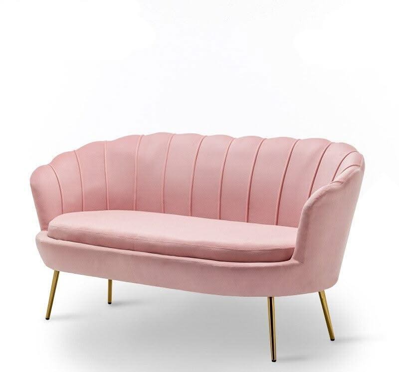 ChandeliersDecor.com-Furniture-Petal Shaped Sofa - Handcrafted and Elegant