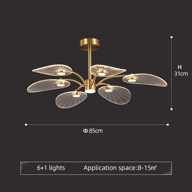 Petals Chandelier: Illuminate Your Space with Grace-ChandeliersDecor.com
