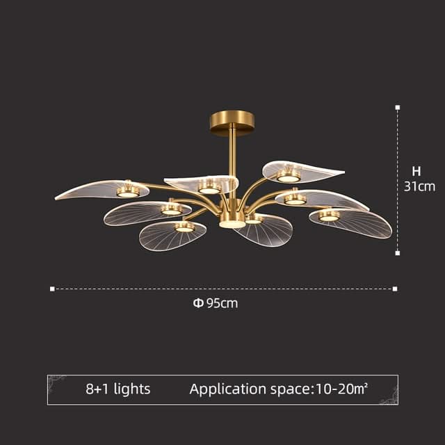 Petals Chandelier: Illuminate Your Space with Grace-ChandeliersDecor.com