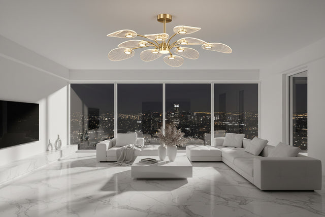Petals Chandelier: Illuminate Your Space with Grace-ChandeliersDecor.com
