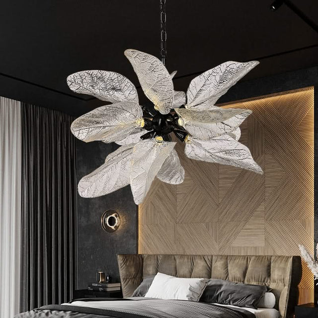 Petals Nest Crystal Chandelier: Stunning Home Lighting-ChandeliersDecor.com