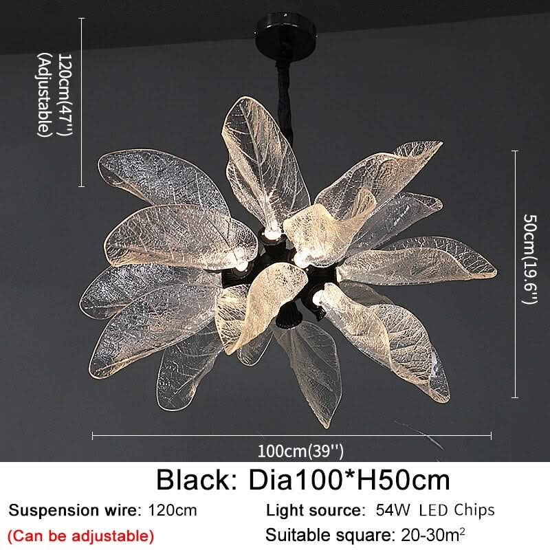 ChandeliersDecor.com-Chandeliers-Petals Nest Crystal Chandelier: Stunning Home Lighting