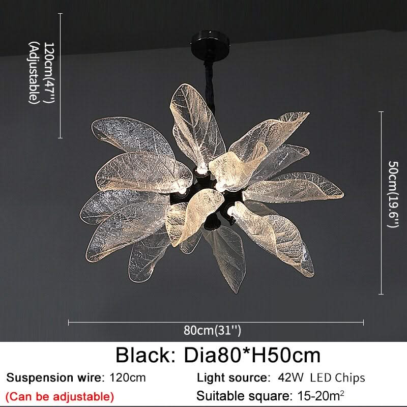 ChandeliersDecor.com-Chandeliers-Petals Nest Crystal Chandelier: Stunning Home Lighting