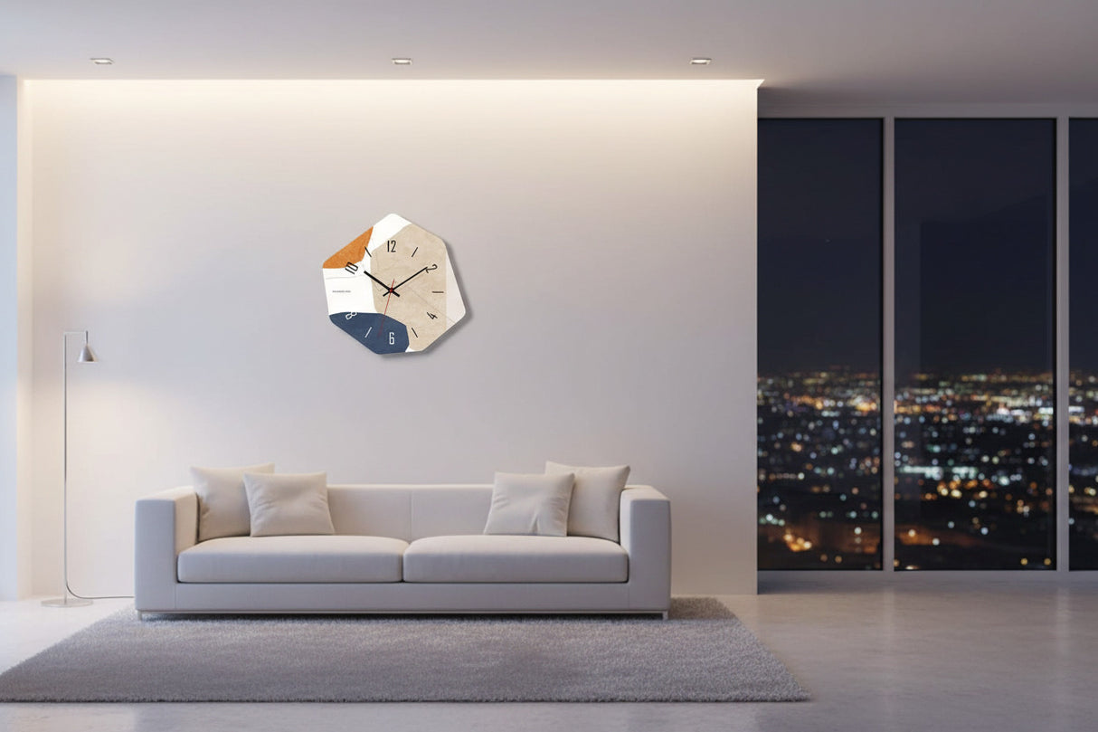 Picasso Design Wall clock-ChandeliersDecor.com