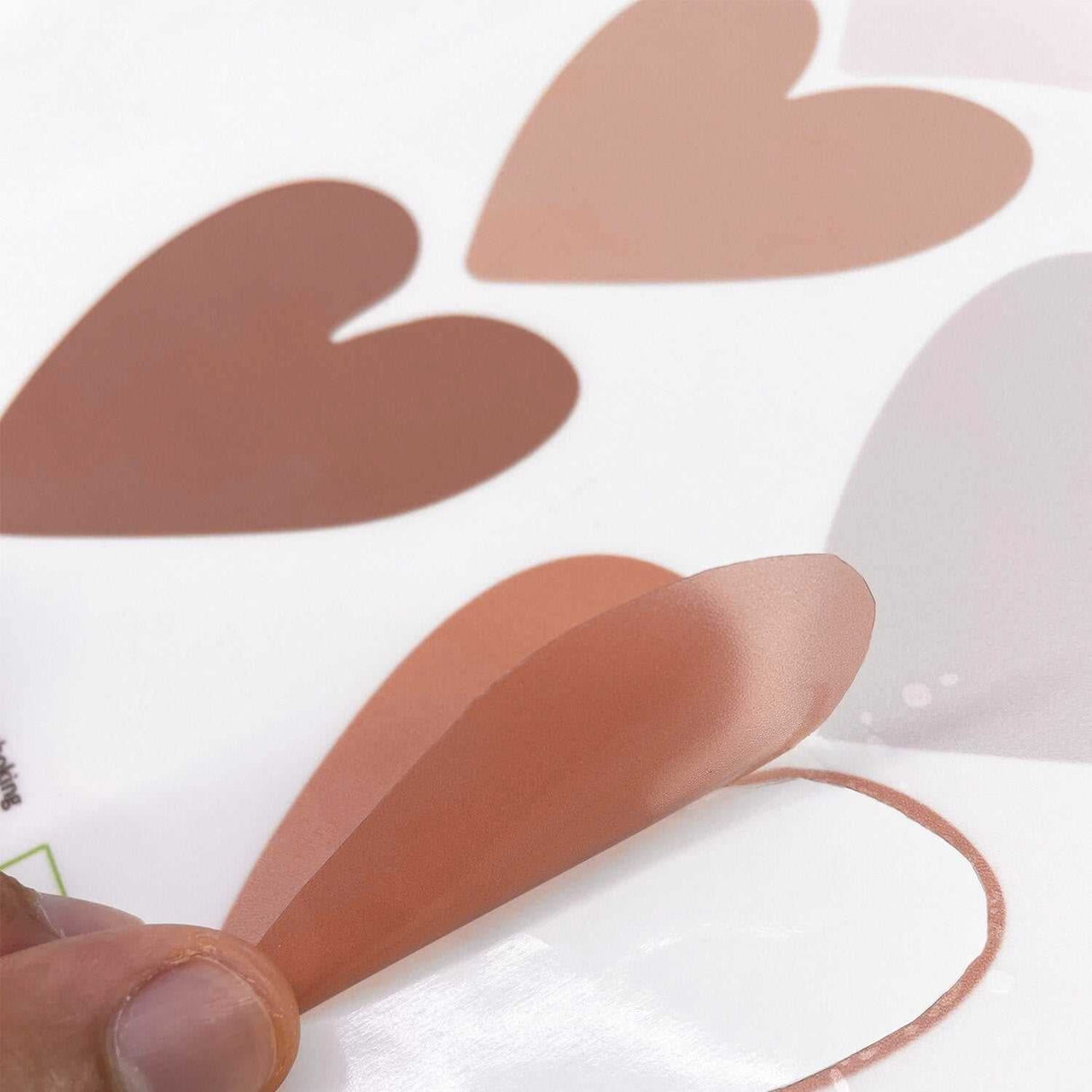 ChandeliersDecor.com-Kids Nursery Bohemian Wall Decals-Pink Butterfly Boho Heart Stickers: Kids Wall Decal