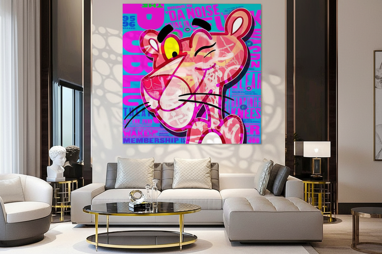 Pink Panther Poster Art - Explore the Classic Character-ChandeliersDecor.com