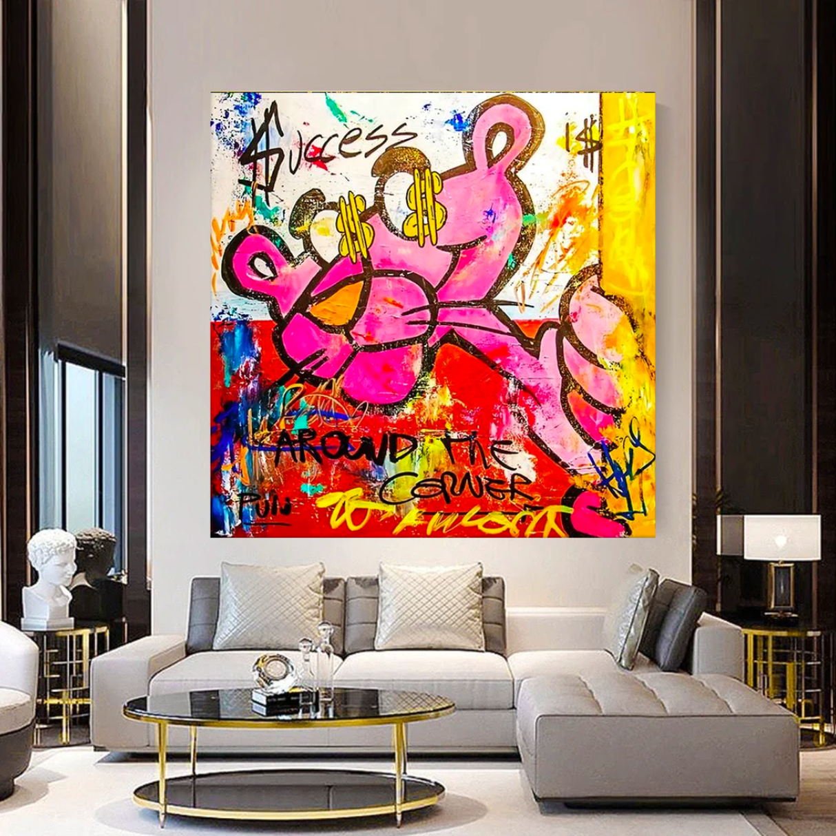 Pink Panther Poster Art: Find the Perfect Piece!-ChandeliersDecor.com