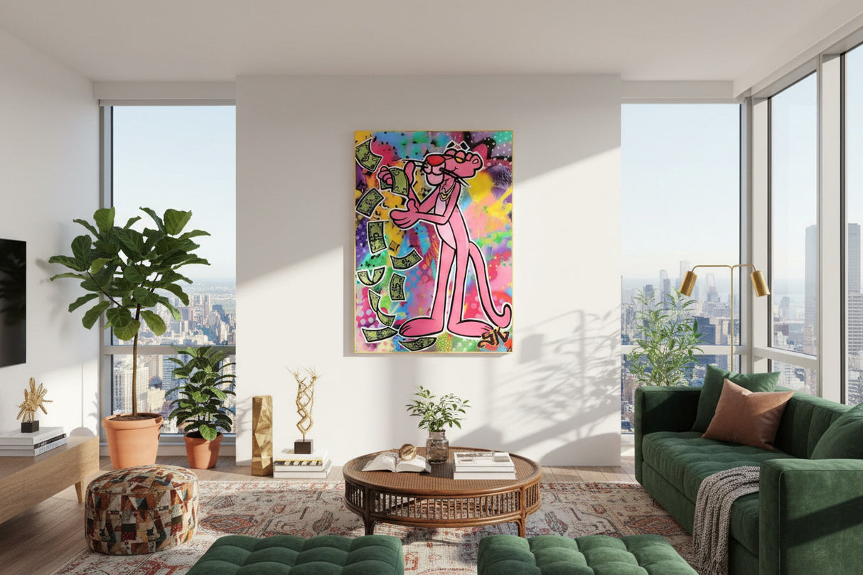 Pink Panther Wall Art: The Perfect Addition-ChandeliersDecor.com