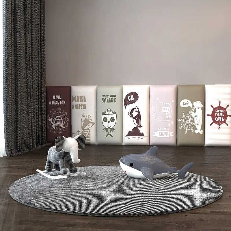 ChandeliersDecor.com-Padded Walls-Pirate Adventure Kids Wall Padded Safety Cushions