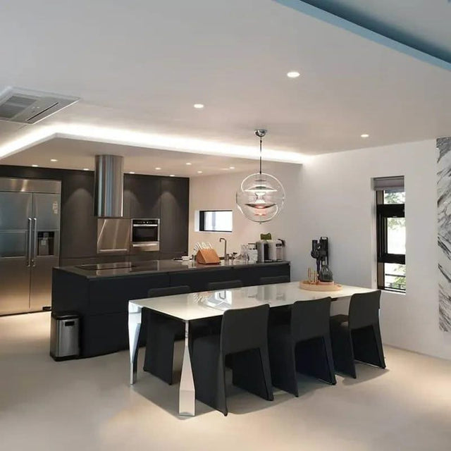 Planet Globe Pendant Light - Illuminate Your Space with Contemporary Elegance-ChandeliersDecor.com