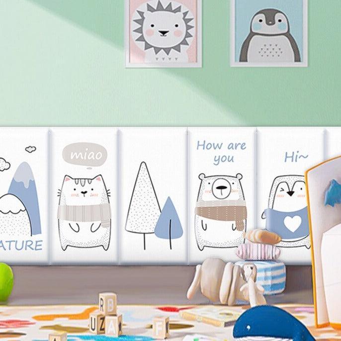 ChandeliersDecor.com-Padded Walls-Polar Bear Cubbies Kids Wall Padded Safety Cushions