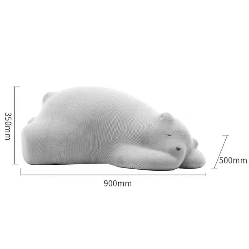 ChandeliersDecor.com-Furniture-Polar Bear Sofa Bed - Ultimate Comfort & Style