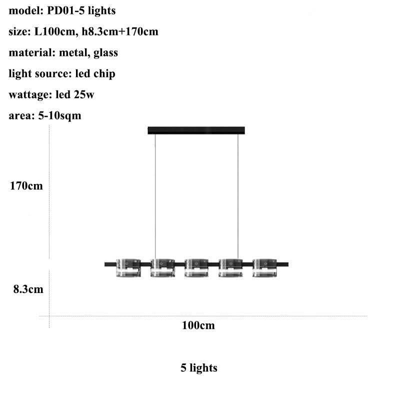 Polish Black Glass: Kitchen Island Lighting-ChandeliersDecor.com