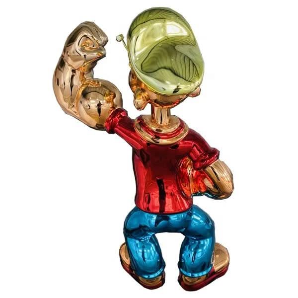 Popoye The Sailor Man Fiber Glass Statue 5ft-ChandeliersDecor.com