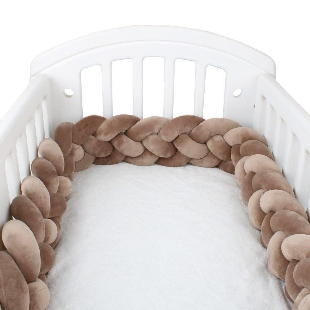 ChandeliersDecor.com-Crib Bumper-Premium Cot Bumper: Ideal Crib Bumper for Baby's Comfort