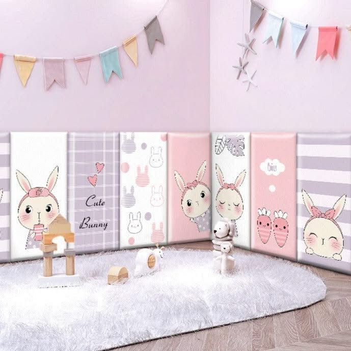 ChandeliersDecor.com-Padded Walls-Princess Castle Kids Wall Padded Safety Cushions