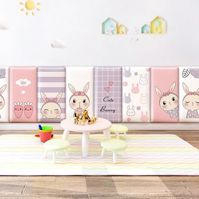 ChandeliersDecor.com-Padded Walls-Princess Castle Kids Wall Padded Safety Cushions