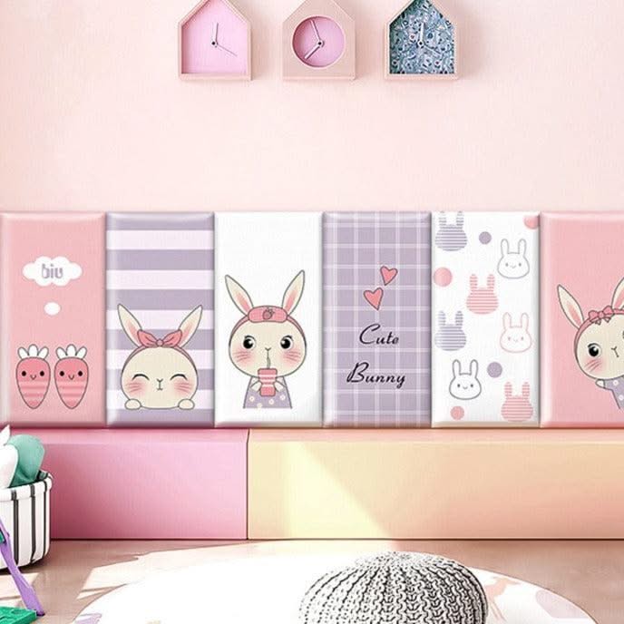 ChandeliersDecor.com-Padded Walls-Princess Castle Kids Wall Padded Safety Cushions