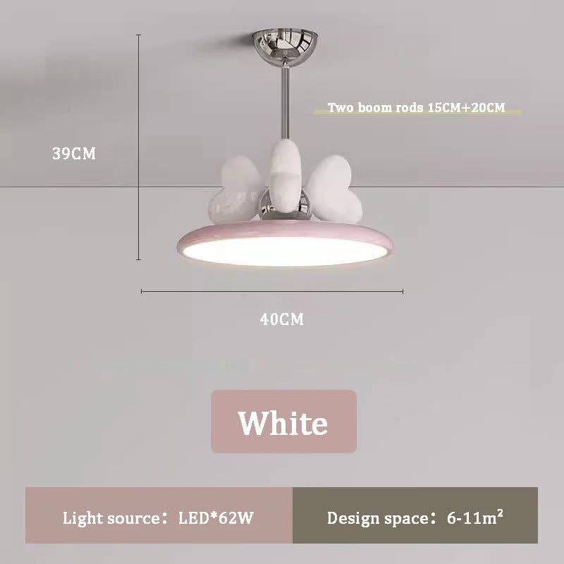 ChandeliersDecor.com-Kids Room Nursery Lighting-Princess Room Girl Bedroom Bow Chandelier Light - Whimsical Elegance at Her Command