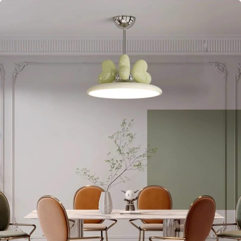 ChandeliersDecor.com-Kids Room Nursery Lighting-Princess Room Girl Bedroom Bow Chandelier Light - Whimsical Elegance at Her Command