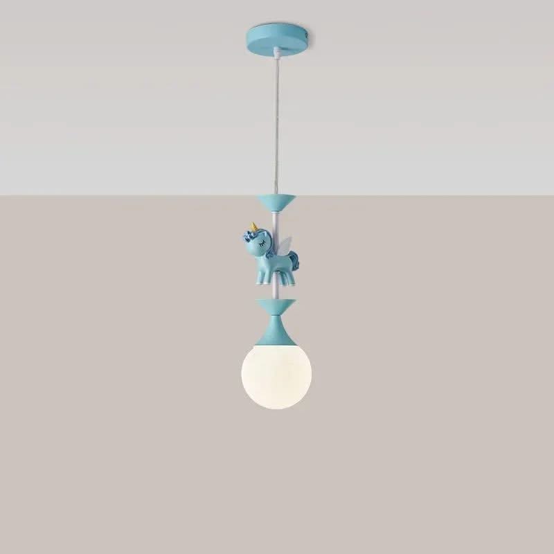 ChandeliersDecor.com-Kids Room Nursery Lighting-Princess Room Merry Go Round Ceiling Light